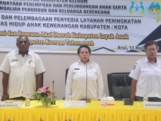Bupati Keerom Buka Sosialisasi Rencana Aksi Daerah KLA Tahun 2026