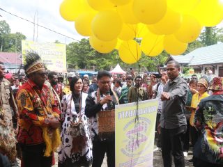 Puncak Acara Perayaan HUT Kabupaten Keerom Ke-23 Berlangsung Meriah