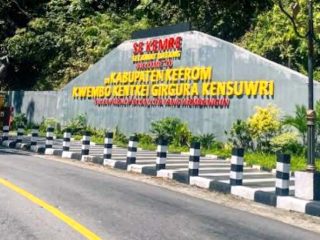 Sah, Bupati PG Tetapkan Nama-Nama Jalan di Keerom, Berikut Daftarnya