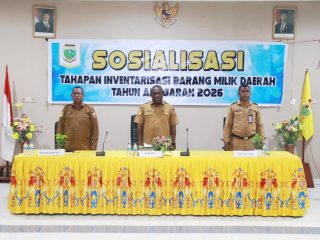 BPKAD Keerom Gelar Sosialisasi Tahapan inventarisasi Barang Milik Daerah
