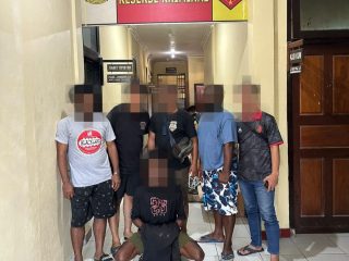 Polres Keerom Amankan Pelaku Curat Toko Emas Cahaya Arso II