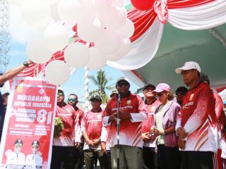 Pencanangan Rangkaian Peringatan HUT RI Ke 81, Berikut Pesan Bupati Keerom