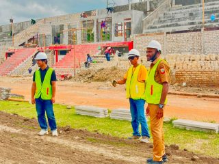 Progres Rehabilitasi Stadion Sepakbola Swakarsa, Ini Kata Kadisbudporapar Keerom