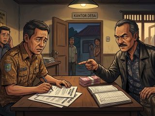 Bupati Gusbager Warning Para Kepala Kampung di Kabupaten Keerom
