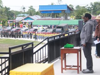 Bupati Keerom Pimpin Gladi Bersih HUT RI Ke-81, Persiapan Upacara Capai 90 Persen